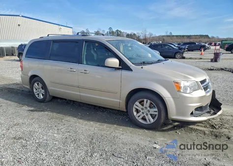 2013 Dodge Grand Caravan Crew из США, поврежденный, VIN 2C4RDGDG0DR572838